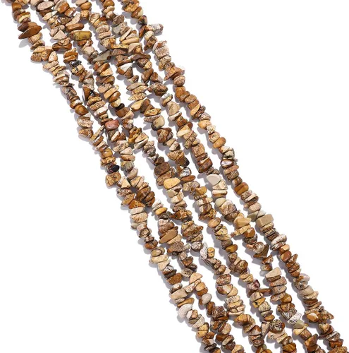 Vista 19 de BEADIA Granos de piedra de cristal de amatista natural irregular, sueltos, semi piedras preciosas para la fabricación de joyas, 0.197-0.315 in 15.0