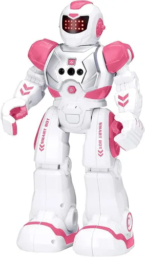 Vista 12 de KingsDragon Juguete de robots para niños, juguete de detección de gestos RC, robot interactivo para caminar, cantar, bailar, regalos de cumpleaños