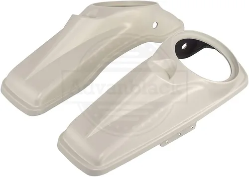 Vista 59 de Tapas para bocinas de motocicleta aptas para 2014+ Harley Touring Hard Saddle Bags - Whisky ámbar, 8 pulgadas Amber Whiskey
