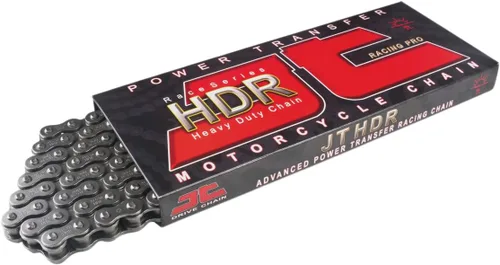 Vista 8 de JT Chain JTC428HDRSL (Serie 428) Enlace de conexión tipo clip de acero negro sin junta tórica