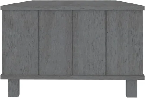 Vista 7 de Coffee Table Living Room furnitureCoffee Table HAMAR Dark Gray 39.4"x21.7"x13.8" Solid Wood PineSuitable for bedrooms, Living Rooms, and Dining Rooms
