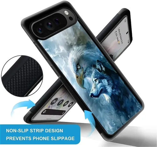 Vista 404 de Compatible con Google Pixel 4A 5G Mobile Case Creative Acrylic Panel trasero Silicona Protección Grip especialmente diseñado para Google Pixel 4A 5G
