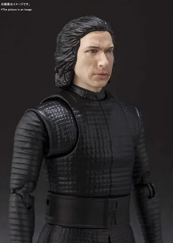 Vista 6 de S.H.Figuarts Star Wars Kylo Ren (Star Wars: The Rise of Skywalker) - Figura de acción pintada de PVC y ABS y tela de 6 pulgadas