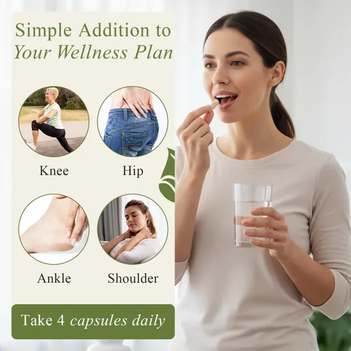 Vista 7 de M.D. Joint - Suplemento formulado por expertos - Suplementos articulares para mujeres y hombres, rodillas, caderas, tobillos, colágeno, hidrolizado