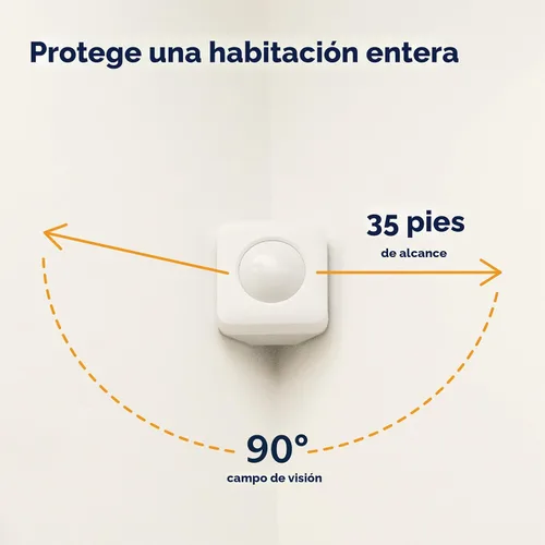 Vista 6 de SimpliSafe - Sistema de seguridad para el hogar inalámbrico de 9 piezas con cámara HD - Supervisión profesional opcional 24/7 - Sin contrato