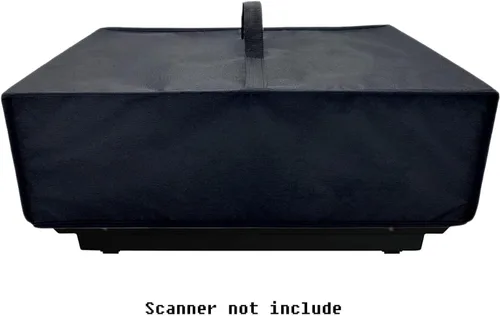 Vista 6 de Wanty Funda protectora para impresora de tela de nailon antiestático a prueba de polvo antiestático negro para Perfection V700 / V750 / Epson