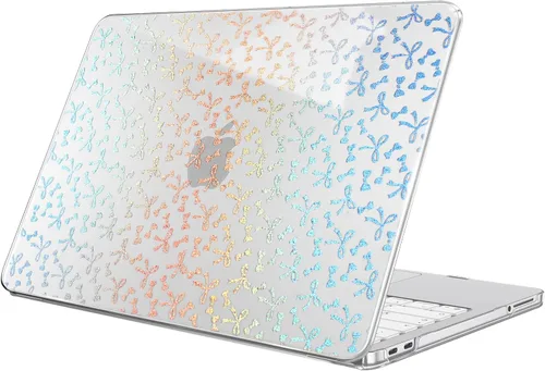 Vista 32 de Fintie Funda para MacBook Neo de 13 pulgadas A3404 2026, transparente Cristal transparente