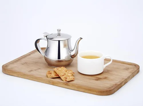 Vista 9 de SANQIAHOME Tetera pequeña de acero inoxidable de 360ml (13Oz)