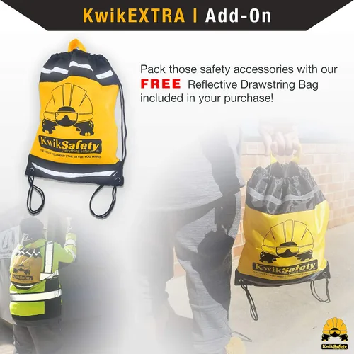 Vista 9 de KwikSafety - Charlotte, NC - Python [Amortiguador externo] Cordón de seguridad de doble pierna de 6 pies OSHA ANSI Equipo de retención de protección