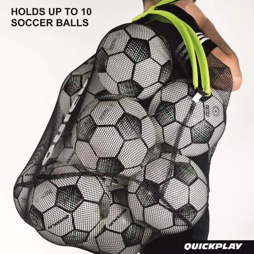 Vista 3 de QUICKPLAY Target Sax - Red de fútbol 2 en 1 y bolsa de pelotas Equipo multideportivo para fútbol, béisbol, softbol, baloncesto y más Portátil