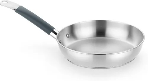 Vista 8 de BRA COOKWARE Master 2 - Juego de sartenes profesionales de 8 + 10.2 pulgadas, sartén de acero inoxidable, compatible con todas las estufas, sartén