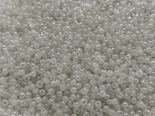 Vista 34 de Tamaño de las cuentas de semillas: 11/0 50 gr / 1.76 oz (ámbar plateado forrado)