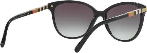 Vista 8 de Gafas de sol para mujer Burberry, negro(Black / Gray Gradient)