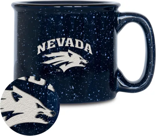 Vista 74 de Rico Industries NCAA Speckle 12oz Laser Engraved Campfire Mug