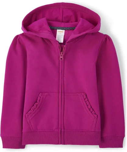 Vista 12 de Gymboree Sudadera con capucha y cremallera de manga larga para niñas y niños pequeños
