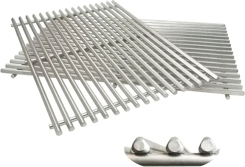 Vista 6 de Rejillas de cocina de 19.5 pulgadas para Weber Genesis 300 Series, Genesis E310 E320 E330 S310 S320 S330, piezas de repuesto de rejilla de parrilla