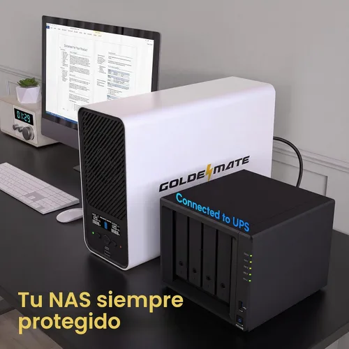 Vista 4 de GOLDENMATE Batería de reserva y protector contra sobretensiones de batería