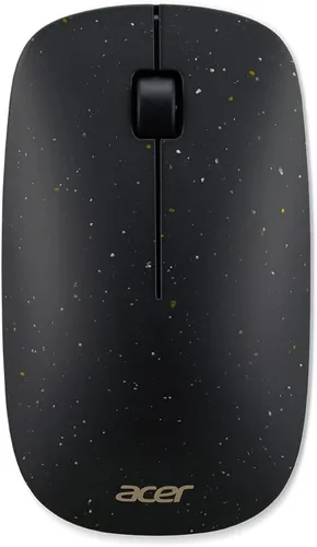 Vista 10 de acer Ratón negro óptico Bluetooth 1000DPI PC con Windows y certificado funciona con Chromebook Totalmente cubierto en un cuerpo protegido