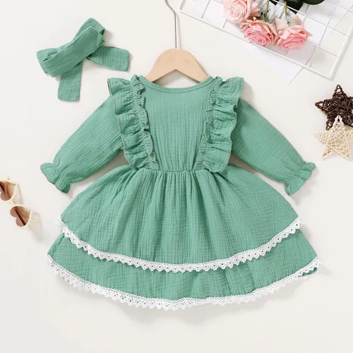 Vista 8 de Vestido de verano con estampado floral y tutú