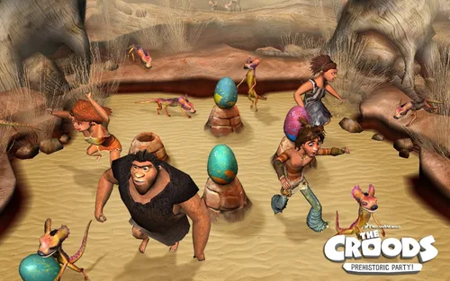 Vista 3 de The Croods Prehistoric Party! - Nintendo Wii
