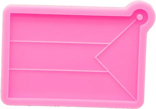 Vista 6 de Angel Wings Molde brillante brillante con forma de bandera de Palestina para fundición de resina epoxi para manualidades de resina epoxi, moldes