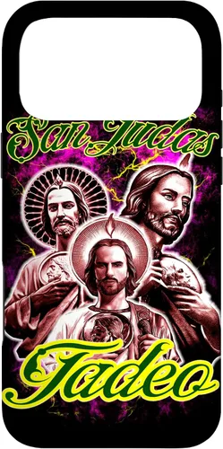 Vista 22 de San Judas Tadeo Santo patrón de las causas Jude El Apóstol - Carcasa para iPhone 17