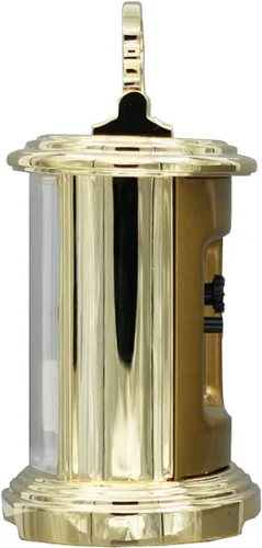 Vista 6 de SEIKO QHE109GLH Reloj despertador de aleación de oro para dormitorio, 4.3 x 3 pulgadas