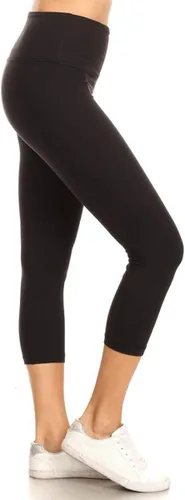 Vista 26 de Leggings Depot - Leggings de piel sintética para mujer, de cintura alta, elásticos Yoga-cactus y llama de 5
