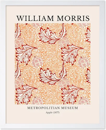 Vista 31 de Poster Master Impresión Vintage del Ladrón de Fresas - Póster Retro de William Morris - Arte de Patrón Floral - Regalo para Hombres y Mujeres
