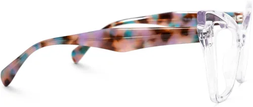 Vista 3 de Zeelool Elegantes gafas de mariposa para mujer con lente transparente sin receta Asta JGA706778