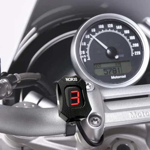 Vista 3 de Indicador de engranajes de motocicleta para Honda Hornet CBR600F F3 F4 F4i RR CB600F CBF500 VFR800 Fi 900RR 919RR 929RR 954RR Shadow 750 Pantalla
