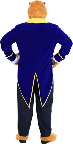 Vista 7 de Beauty and the Beast - Disfraz de bestia de talla grande para hombre