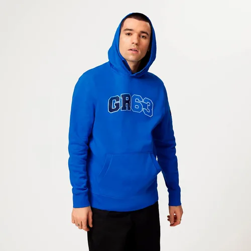 Vista 6 de Mercedes AMG Petronas Formula One Team - Sudadera con capucha George Russell, Azul