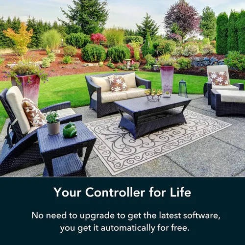 Vista 8 de Rachio 3 Paquete inteligente: Controlador de 8 zonas con carcasa para exteriores