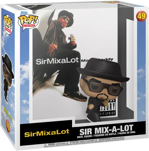 Vista 2 de Funko Pop! Albums: Sir Mix-a-Lot - Mack Daddy - Music - Figura de vinilo coleccionable - Idea de regalo - Producto oficial - para niños y adultos