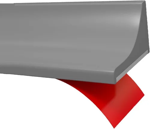 Vista 11 de Presa de Agua para Umbral de Ducha, Barrera Impermeable de Silicona Autoadhesiva para Baño y Cocina, Tope de Agua de Ducha, Protector para Blanco