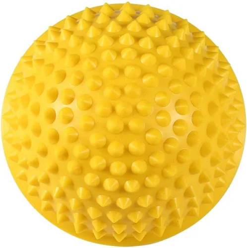 Vista 2 de ANGGREK Pelota de masaje de PVC semicircular para equilibrio y cúpula Bolas de yoga, ejercicio de fitness, gimnasio, masajeador corporal, cápsulas
