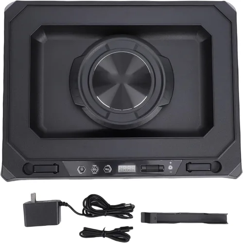 Vista 9 de Almohadilla de refrigeración para laptop, soporte enfriador para laptop RGB, enfriador de portátil para juegos con ventilador turbo de 5.5 in y 4