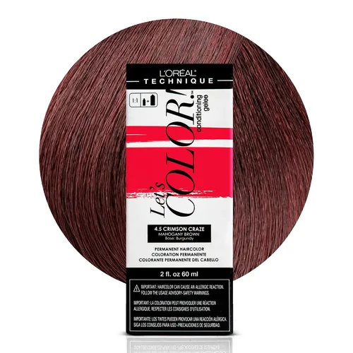 Vista 21 de L'Oréal Technique Let's Color! Conditioning Gelee - Tinte permanente para el cabello, color multidimensional de alto impacto, fórmula