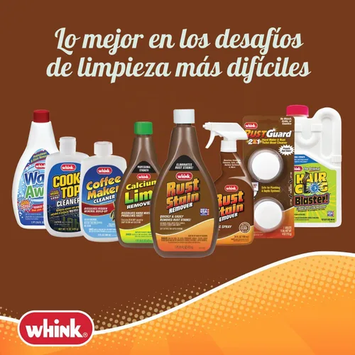 Vista 6 de Whink 1261 - Removedor de manchas líquido de óxido, 6 onzas, 6 onzas líquidas, blanco, sin perfume