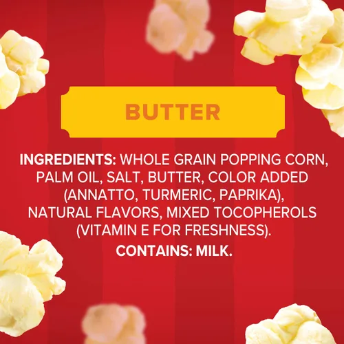 Vista 2 de Orville Redenbacher's Palomitas de maíz, 3.29 onzas, 12
