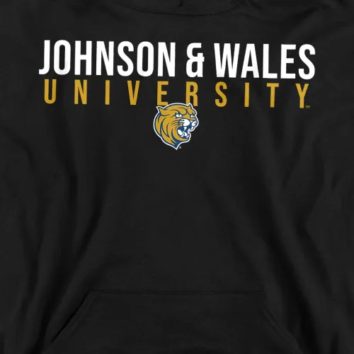 Vista 10 de Johnson & Wales University - Sudadera con capucha oficial para niños y niñas