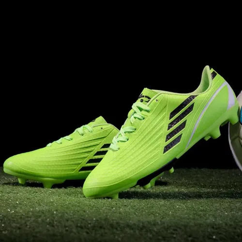 Vista 7 de TOLLN Hombres Firm Ground Outdoor Soccer Cleats Youth Football Shoes