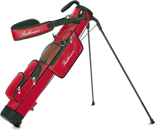 Vista 9 de Bolsa de golf ligera y fácil de transportar con correa acolchada, bolsa de golf duradera para hombres y mujeres