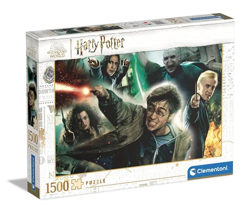 Vista 9 de Clementoni - Harry Potter Panorama Puzzle 1000pcs Potter-1000 Hecho en Italia, 1000 Piezas, Panorámico, Películas Famosas, Diversión para Adultos