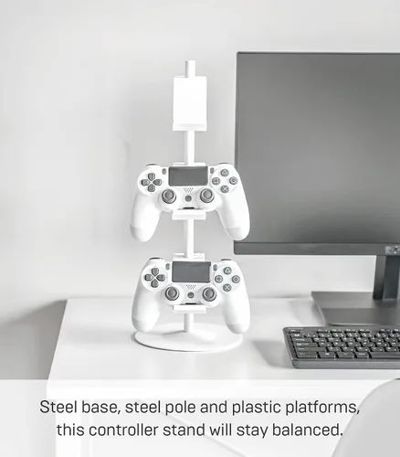 Vista 5 de YAMAZAKI Casa Smart Universal Ajustable Controlador De Juego StandTitular Del Controlador - Acero