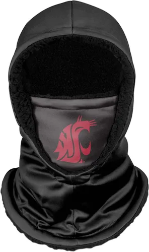 Vista 101 de FOCO NCAA womens Ncaa Team Logo Hooded Gaiter Balaclava Face Cover Negro