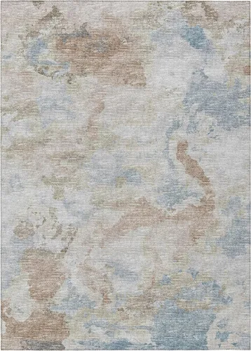 Vista 16 de Addison Rugs Alfombra Accord AAC32 beige lavable para interiores y exteriores, 1'8" x 2'6