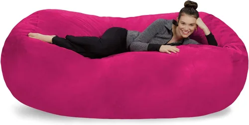 Vista 49 de [Usado] Sofa Sack Funda para Silla Puff Solo la Funda, para Adultos y Niños, Sin Relleno, Cómoda y Esponjosa, Funda de Repuesto para Silla Puff