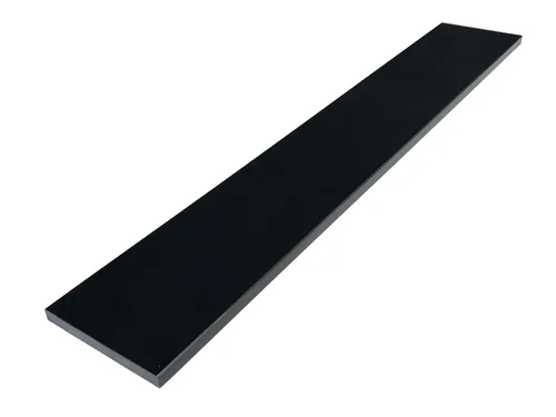 Vista 7 de Umbral de Mármol Artificial Súper Negro para Bordillo de Ducha, Protector contra Salpicaduras de Tocador de Baño, Alféizar de Ventana, Transiciones